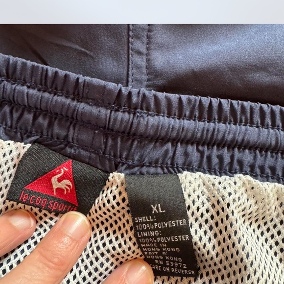 Le Coq Sportif Men's Vibrant Blue Swim Trunks - Picture 2 of 4